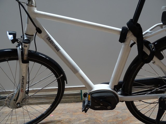 Stadsfiets elektrisch - heren 50 - afbeelding 5 van  12