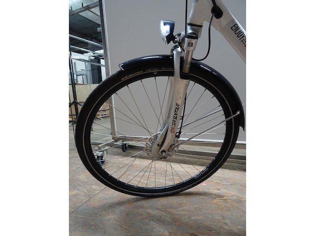 Stadsfiets elektrisch - heren 50 - afbeelding 6 van  12