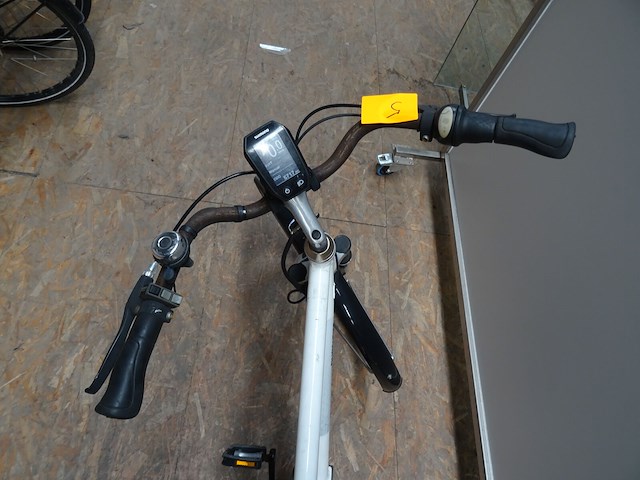 Stadsfiets elektrisch - heren 50 - afbeelding 8 van  12