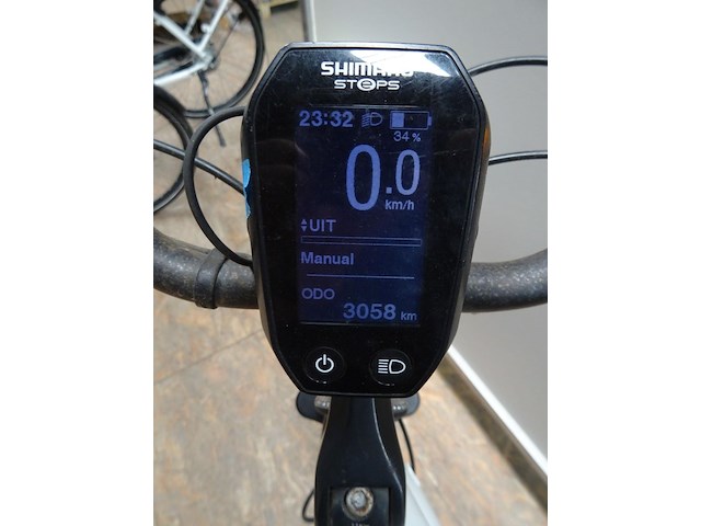 Stadsfiets elektrisch - heren 50 - afbeelding 9 van  11