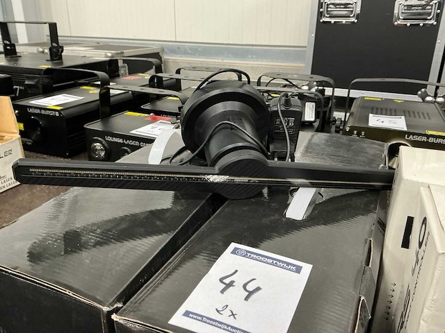 Stage effects led ventilator 32 cm (2x) - afbeelding 2 van  4