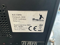 Stage effects sprak machine dmx koud vuurwerk toestel - afbeelding 3 van  3