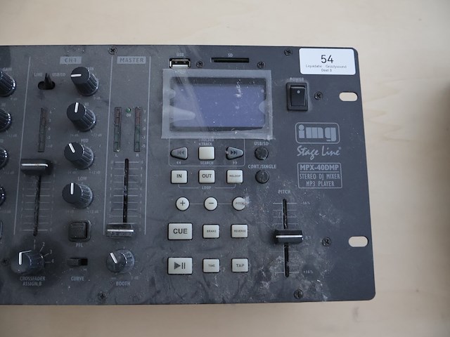 Stage-line dj mengpaneel - afbeelding 3 van  8