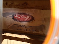 Stagg elektrische gitaar - afbeelding 5 van  10