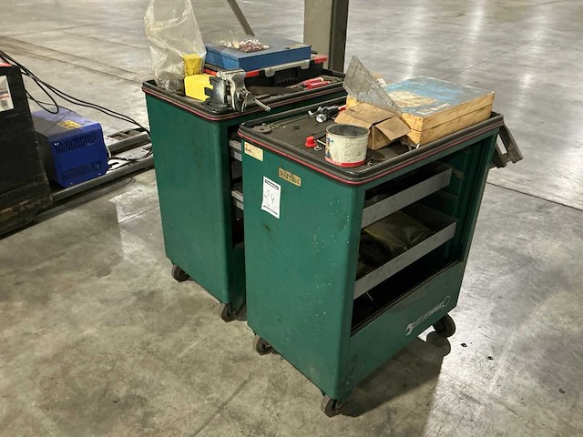 Stahl wille gereedschapswagen (2x) - afbeelding 1 van  5