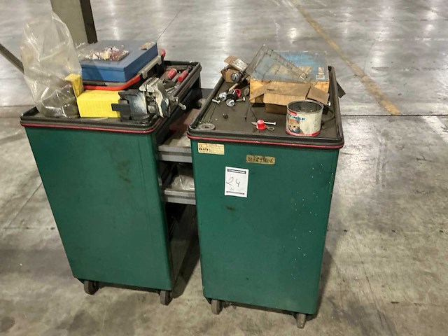 Stahl wille gereedschapswagen (2x) - afbeelding 2 van  5