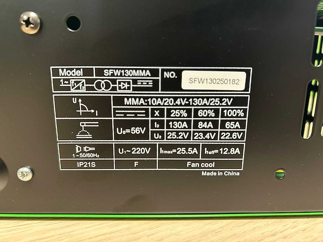 Stahlfest - 2025 - sfw130mma - elektrode lasapparaat - afbeelding 4 van  8