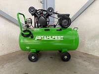 Stahlfest 100 liter v-twin zuigercompressor - afbeelding 8 van  14