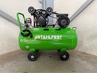 Stahlfest 100 liter v-twin zuigercompressor - afbeelding 5 van  7