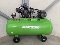 Stahlfest 200 liter 3-cilinder zuigercompressor - afbeelding 3 van  8