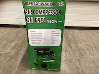 Stahlfest 24 liter olievrije compressor - afbeelding 7 van  8