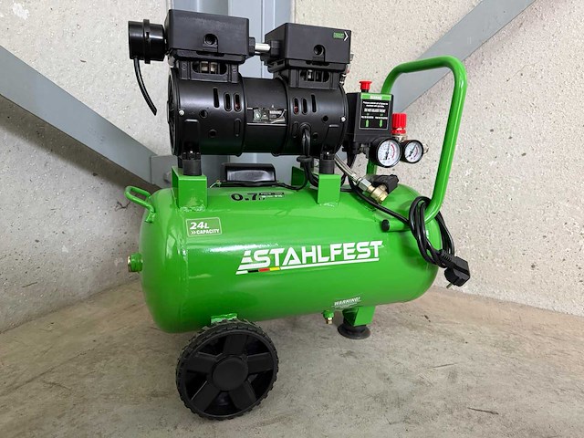 Stahlfest 24 liter olievrije compressor - afbeelding 14 van  21