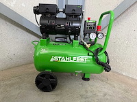 Stahlfest 24 liter olievrije compressor - afbeelding 10 van  14