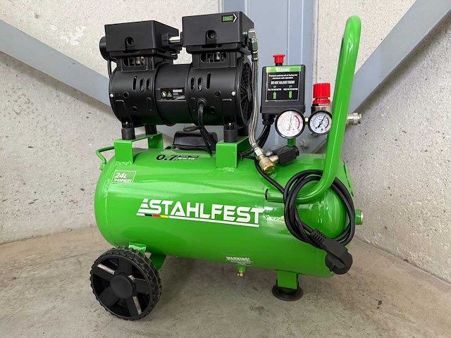 Stahlfest 24 liter olievrije compressor - afbeelding 12 van  21