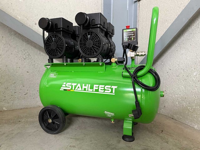 Stahlfest 50 liter olievrije compressor - afbeelding 6 van  13