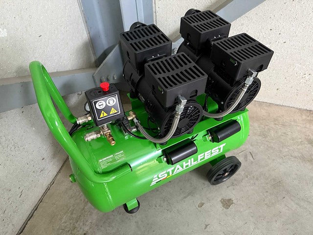 Stahlfest 50 liter olievrije compressor - afbeelding 3 van  13