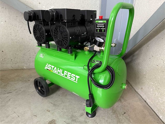 Stahlfest 50 liter olievrije compressor - afbeelding 8 van  13