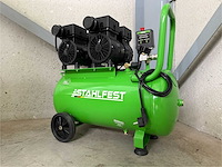Stahlfest 50 liter olievrije compressor - afbeelding 1 van  4