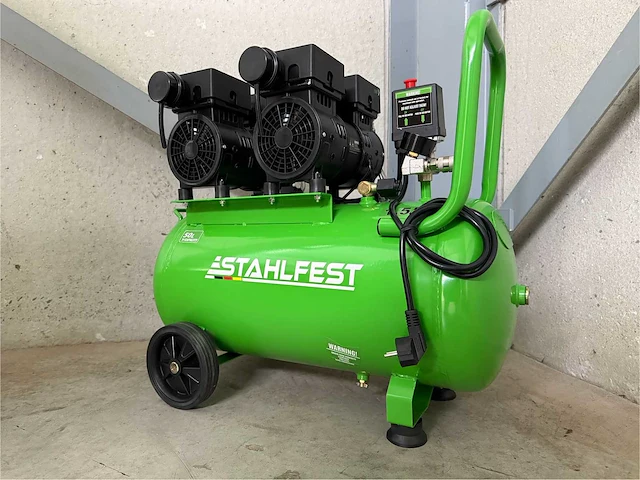 Stahlfest 50 liter olievrije compressor - afbeelding 1 van  13