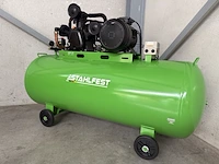 Stahlfest 500 liter 3-cilinder zuigercompressor - afbeelding 3 van  8