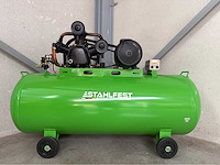 Stahlfest 500 liter 3-cilinder zuigercompressor - afbeelding 3 van  8