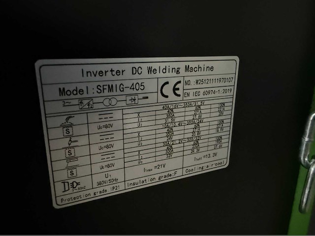 Stahlfest sfmig405 multi-proces lasmachine - afbeelding 17 van  23