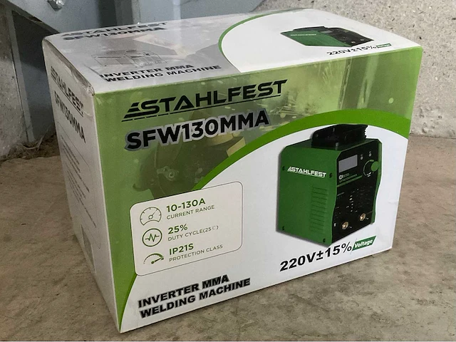 Stahlfest sfw130 mma lasmachine - afbeelding 11 van  11