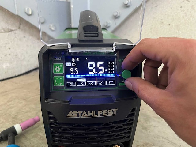Stahlfest sfw210tig tig-lasmachine - afbeelding 12 van  12
