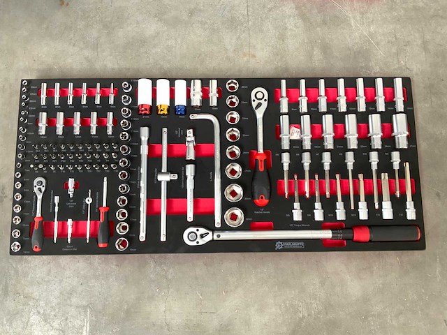 Stahlgruppe - sg24 - 294delig - gereedschapswagen - afbeelding 17 van  17