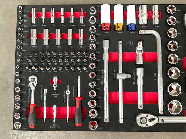 Stahlgruppe - sg24 - 294delig - gereedschapswagen - afbeelding 9 van  18