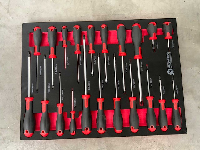 Stahlgruppe - sg24 - 294delig - gereedschapswagen - afbeelding 4 van  10