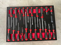 Stahlgruppe - sg24 - 294delig - gereedschapswagen - afbeelding 2 van  13