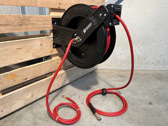 Stahlgruppe 20 meter luchtslanghaspel - afbeelding 8 van  12