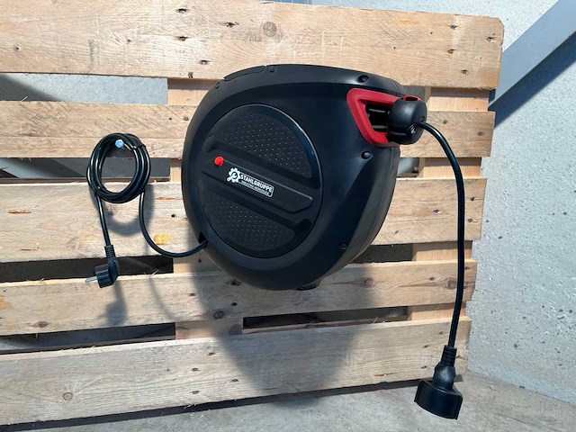 Stahlgruppe 20 meter verlengkabelhaspel - afbeelding 10 van  11