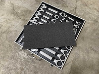 Stahlgruppe 22-delige steek- en ringratel sleutel set - afbeelding 7 van  9