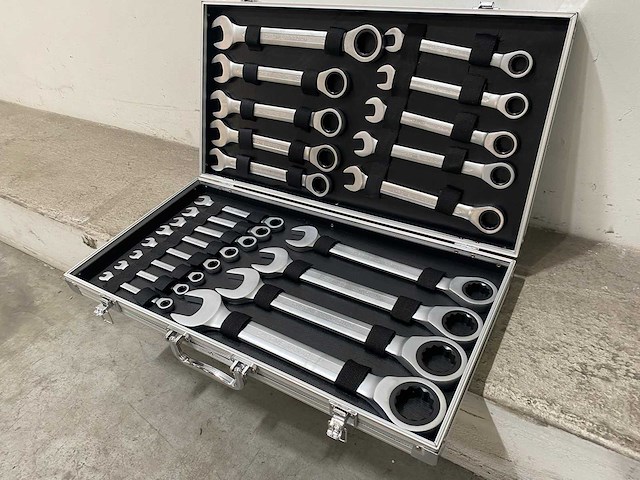 Stahlgruppe 22-delige steek- en ringratel sleutel set - afbeelding 1 van  9