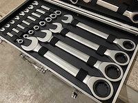 Stahlgruppe 22-delige steek- en ringratel sleutel set - afbeelding 3 van  5