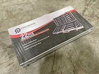 Stahlgruppe 22-delige steek- en ringratel sleutel set - afbeelding 5 van  5