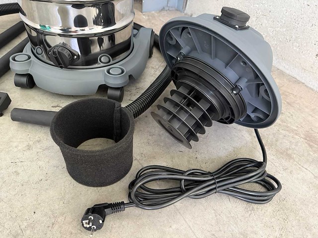 Stahlgruppe 30 liter industriële nat/droog stofzuiger - afbeelding 5 van  8