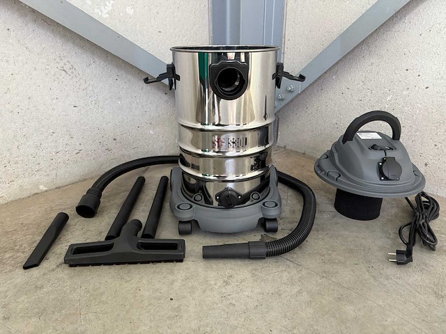 Stahlgruppe 30 liter industriële nat/droog stofzuiger - afbeelding 6 van  12
