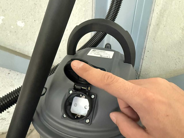 Stahlgruppe 30 liter industriële nat/droog stofzuiger - afbeelding 10 van  12
