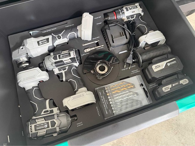 Stahlgruppe 4-delige set accu gereedschappen - afbeelding 1 van  19