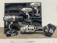 Stahlgruppe 4-delige set accu gereedschappen - afbeelding 11 van  13