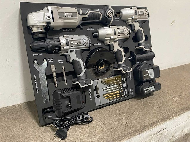 Stahlgruppe 4-delige set accu gereedschappen - afbeelding 4 van  13