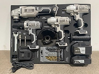 Stahlgruppe 4-delige set accu gereedschappen - afbeelding 12 van  13