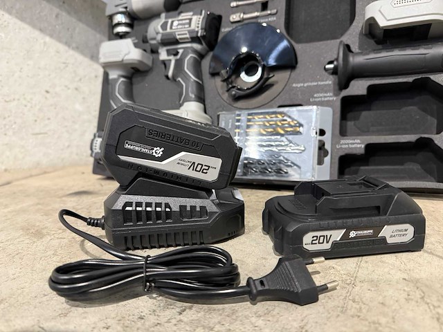 Stahlgruppe 4-delige set accu gereedschappen - afbeelding 5 van  11