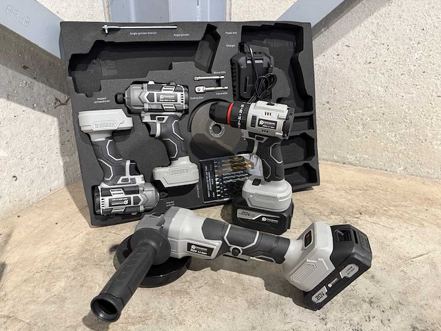 Stahlgruppe 4-delige set accu gereedschappen - afbeelding 4 van  14