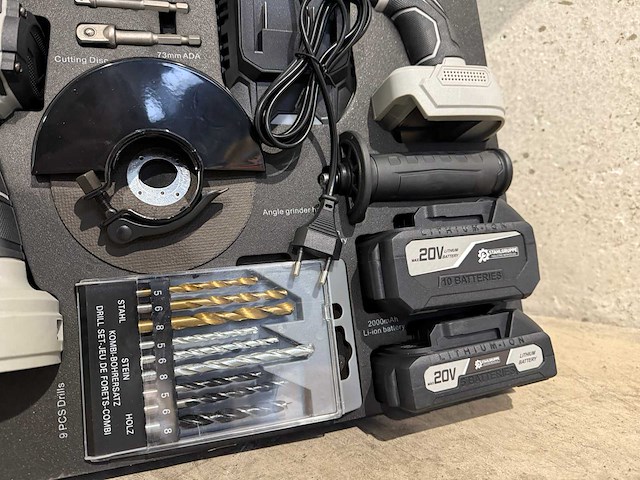 Stahlgruppe 4-delige set accu gereedschappen - afbeelding 13 van  14