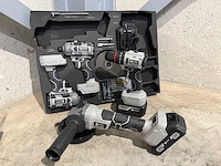 Stahlgruppe 4-delige set accu gereedschappen - afbeelding 3 van  18