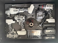 Stahlgruppe 4-delige set accu gereedschappen